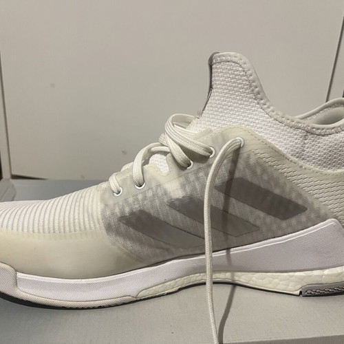 Adidas Crazy Flight Mid athletic shoes like new, white, size 46
