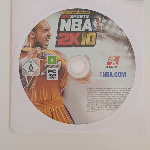 NBA 2K10 PC DVD game, 2K Sports