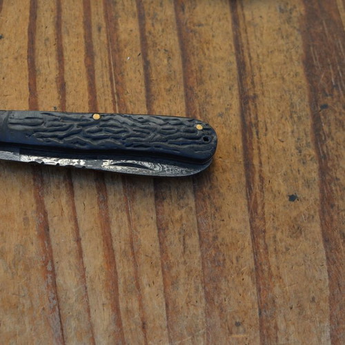 Damascus Handmade Folding Knife from The Eagle Collection New 5270
