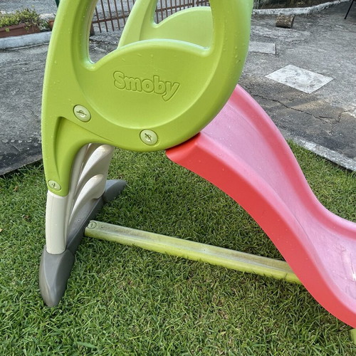 Smoby plastic children's slide used, 90 cm sliding length