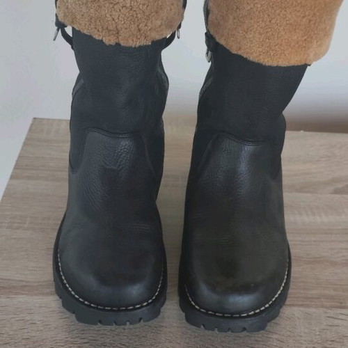 Ugg Australia men's boots like new, black, size 45.5