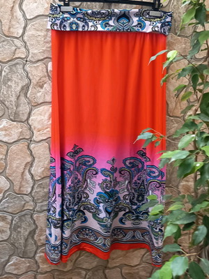Bonprix skirt multicolored like new, size L/XL