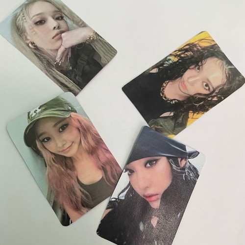 Aespa handmade photocards set like new