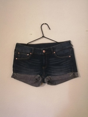 Jean shorts used, size S, blue
