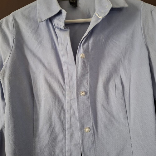Mango shirt size S like new, blue, slim fit