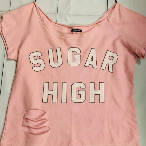 Reline blouse used, size M, pink