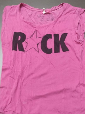 Bershka medium blouse used, pink