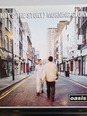 Oasis (What's The Story) Morning Glory double vinyl record like new, rock