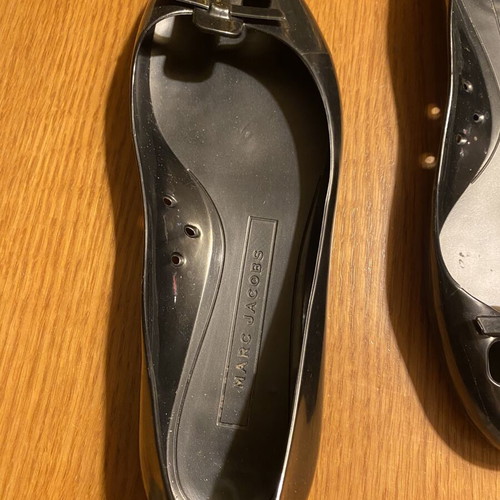 Marc Jacobs Jelly Mouse Flats size 38, black, like new