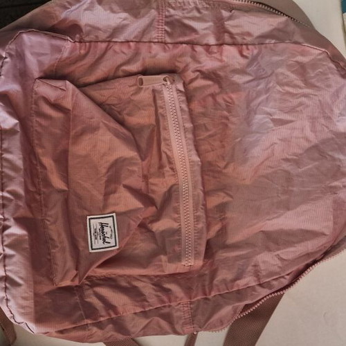 Herschel Packable Daypack backpack like new, dusty pink