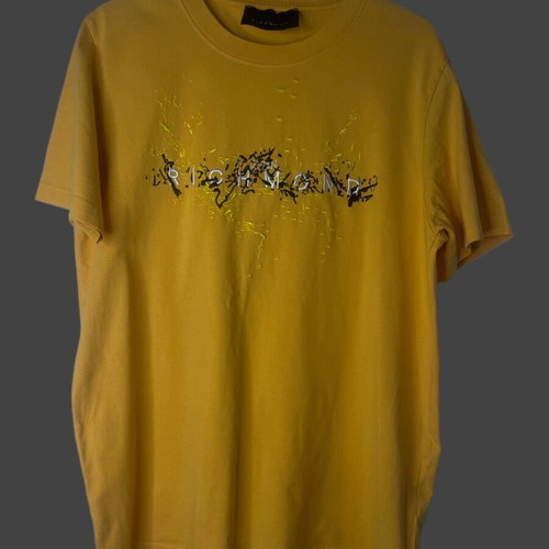 John Richmond T-shirt Large like new, yellow