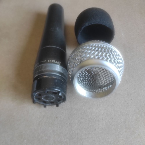 DTECH U.S.A DM-58 dynamic microphone used