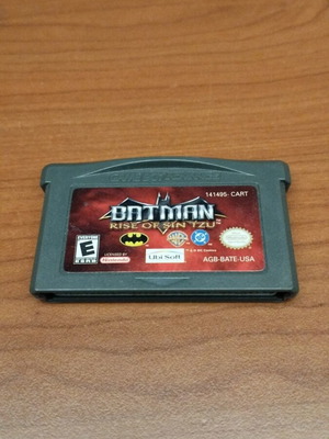 Batman Rise Of Sin Tzu Game Boy Advance used