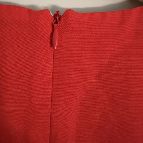 Zara coral short A-line dress with party shoulders new