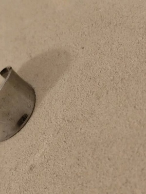 Ring made of stainless steel new, silver