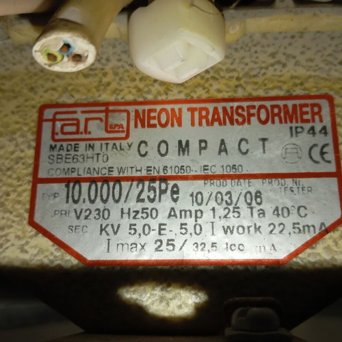 Used SIET waterproof transformers pack of 6