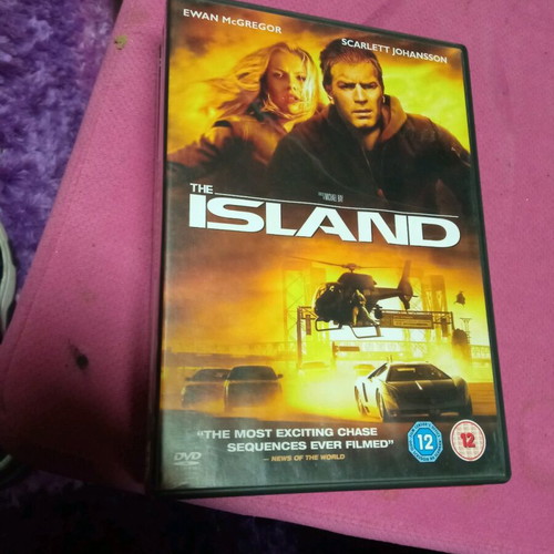 The Island DVD like new, action, subbed
