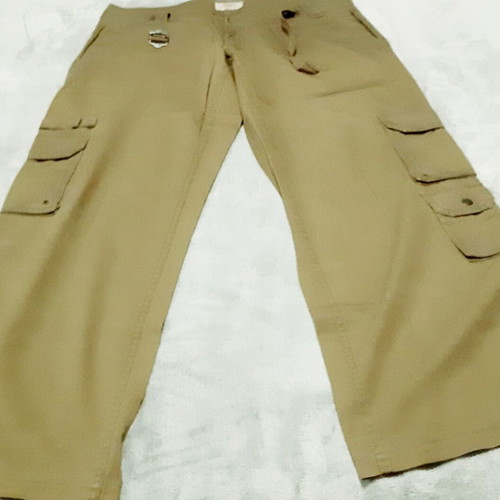 Zara cargo pants XLarge 42 cotton khaki like new