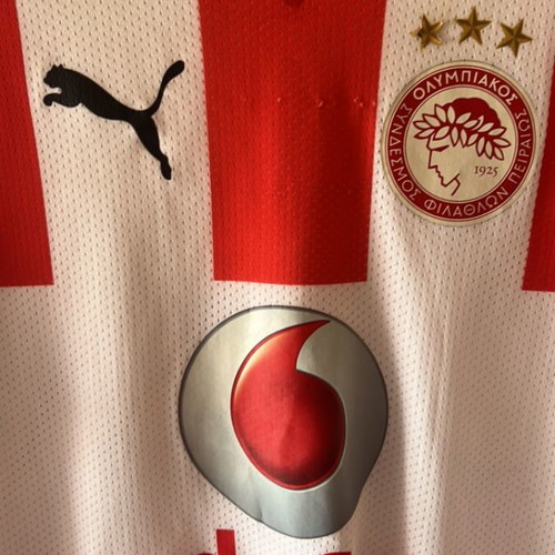 Olympiakos Football Jersey used, authentic