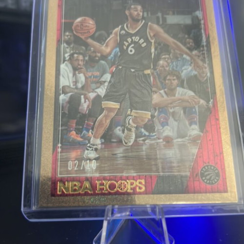 Cory Joseph 2016-17 Hoops Gold /10 collectible card like new