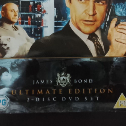 James Bond 13 DVD 2 Disc Edition Collection used, Greek subtitles