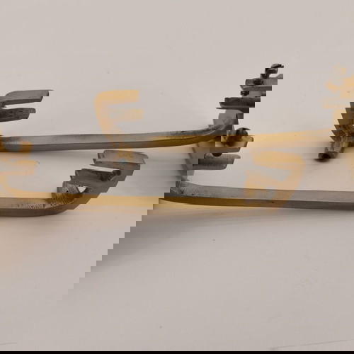 Σετ μπρούτζινα φουρούσια με πλάτη μεταχειρισμένα, εποχής 1960