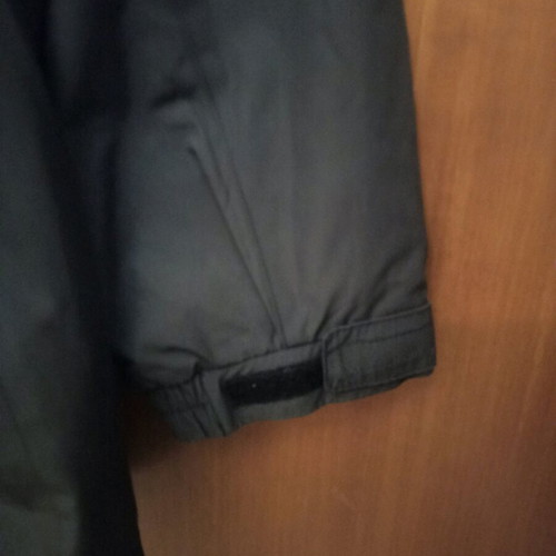 Men's spring windbreaker jacket like new, size L-XL, black and gray