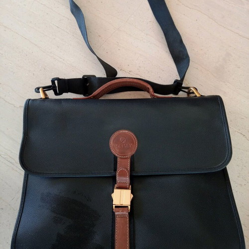 Delsey briefcase used, black