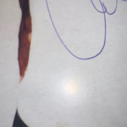 Carl Lewis Autographed Card used, genuine signature