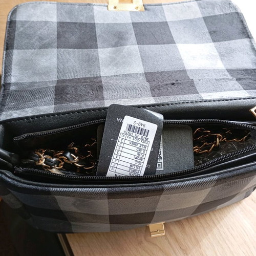 Women’s suede bag new gray A To Z Greek