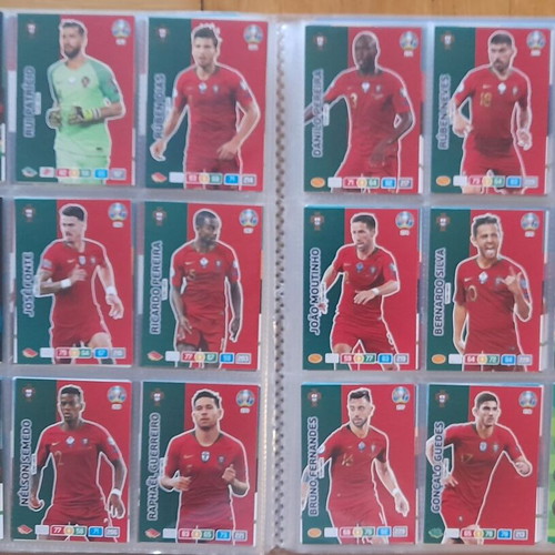 Euro 2020 Preview Adrenalyn XL album with 458/468 cards used