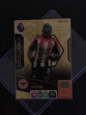 Panini Adrenalyn XL 2025 Yoane Wissa Excellence Limited Edition card used