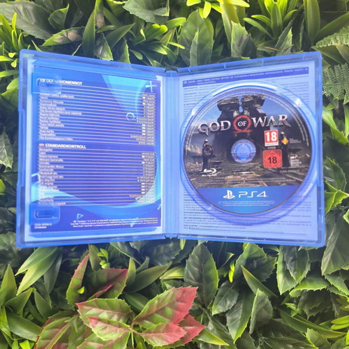 God of War Nordic Version PS4 game used, good condition