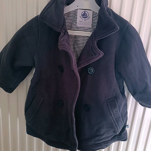 Petit bateau coat used for small boys 18 months, 81 cm