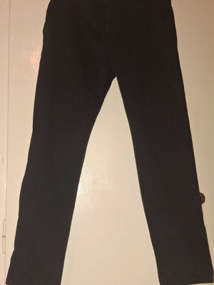 Men's fabric pants Pull & Bear blue XXL like new