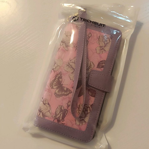 Techsuit FlipCraft case for Xiaomi Redmi Note 14 Mysterious Purple new
