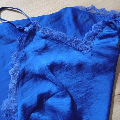 Only Carmakoma blouse blue XXXL 46 like new