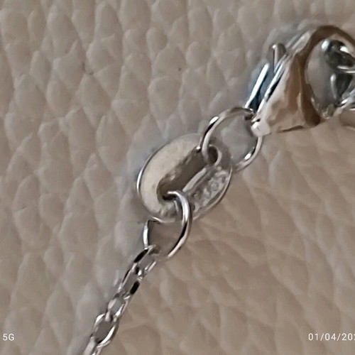 Silver 925 double necklace Folli Follie new with tags
