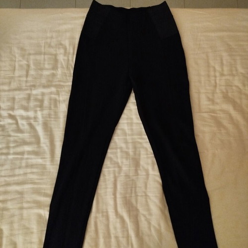 Esmara Fitted High-Waisted Pants Like New, Black