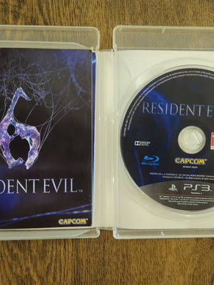 PS3 game pack with Resident Evil 5, Resident Evil 6, PES 2016