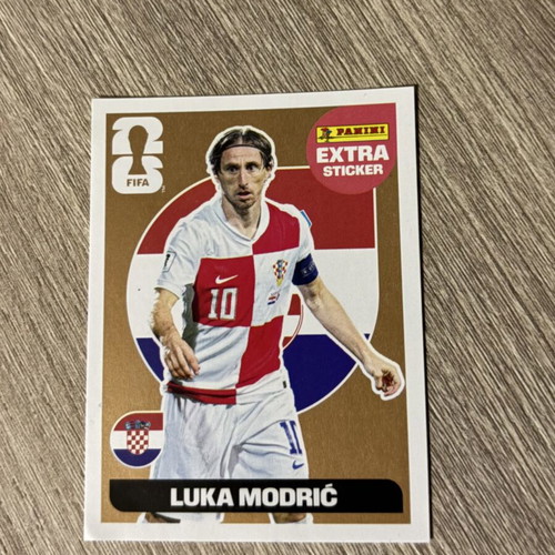 Panini Bronze Luka Modrić Sticker new condition