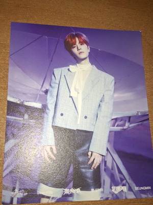 Mini posters Seungmin rock star like new