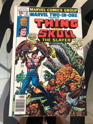 Marvel Two-in-One 35 Thing and Skull the Slayer μεταχειρισμένο κόμικ Bronze Age