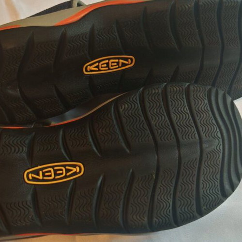 Keen Kanyon Men's Sandals like new, EU size 44, gray and blue