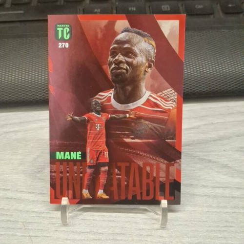 Panini Top Class 2023 Sadio Mane Unbeatable Red sticker new