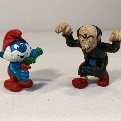 Smurfs Peyo figures used collectible