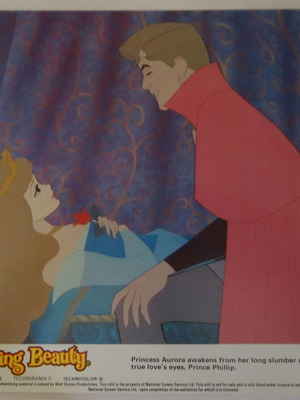 Sleeping Beauty Disney authentic movie photos set of 6, like new
