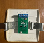 Telephone socket used flush-mounted