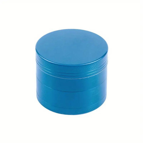 Metal Herb Grinder 40mm Blue New, 4-Section