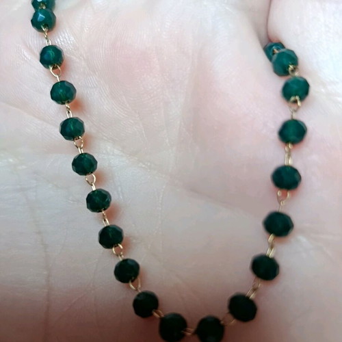 Cypress rosary bracelet handmade new